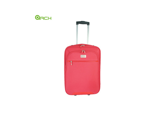 600D Polyester Soft Sided Luggage with Front Pocket