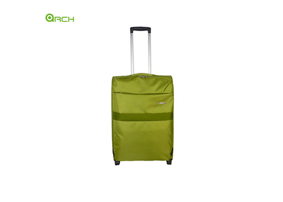 Light Weight 1680D Polyester Soft Sided Luggage with  Aluminum Trolley System