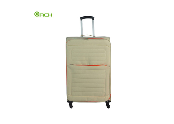 Light Weight Travel Trolley Soft Sided Luggage with Front Pockets