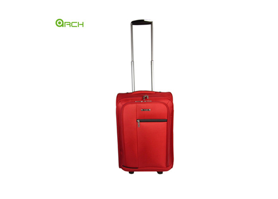 600D Polyester Soft Sided Luggage with Internal Trolley System
