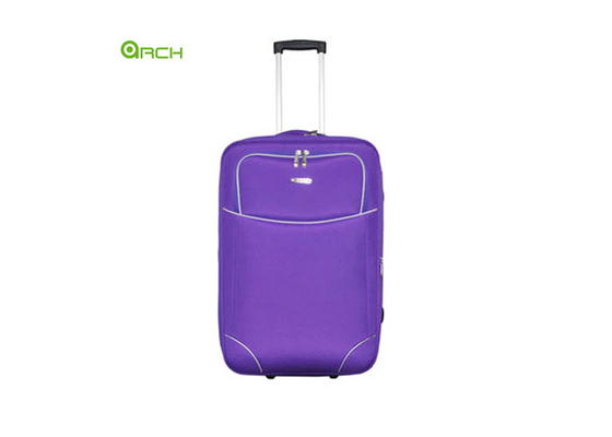 600D Polyester Trolley Case Soft Sided Luggage with Skate Wheels