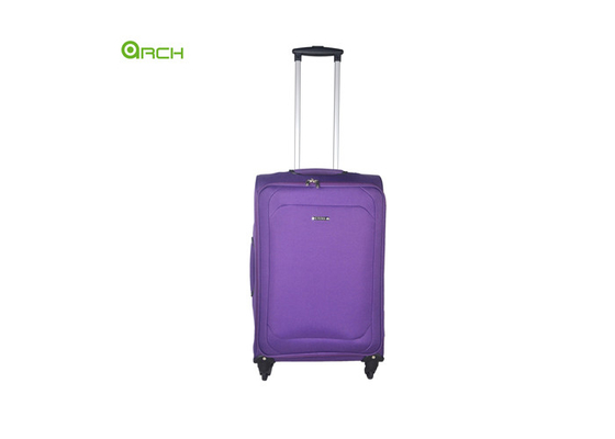 600D Polyester Trolley Case Soft Sided Luggage with Spinner Wheels