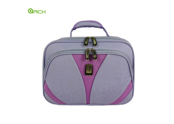 600D Polyester Cosmetic Vanity Duffle Travel Luggage Bag with One Pocket