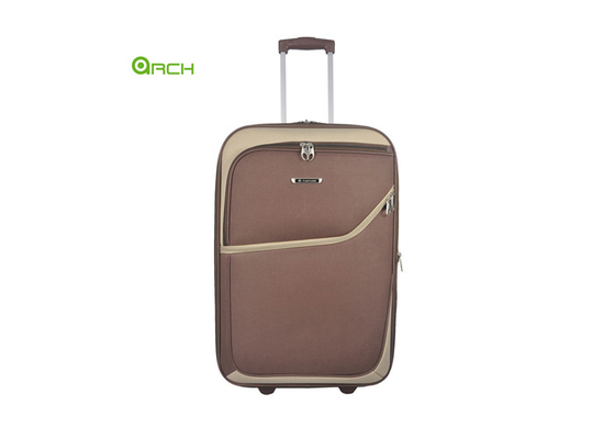600D Polyester Travel Trolley Lightweight Luggage Bag with  Expander