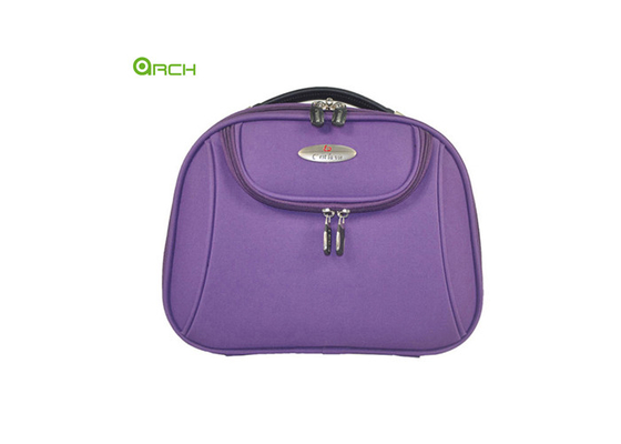600D Vanity Case Duffle Travel Luggage Bag with One Front Pocket and Retractable Top Handle