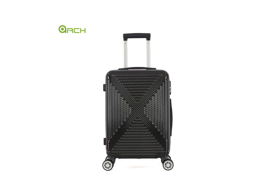ABS PC Hard Sided Trolley Case Travel Luggage with Spinner Wheels