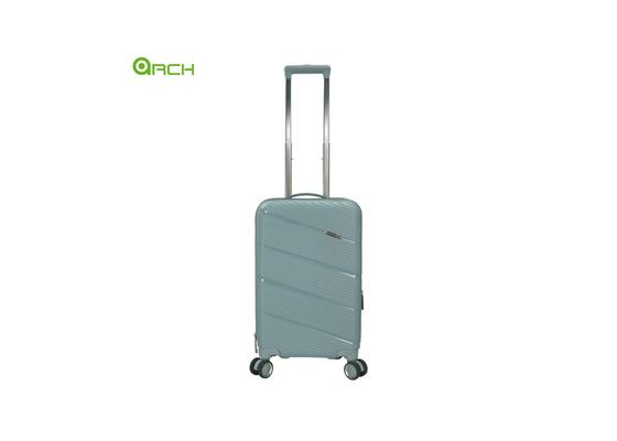 PP Hard Sided Trolley Case Travel Luggage with Dual Spinner Wheels