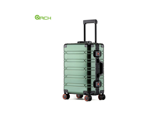 28&quot; Aluminium Travel Hard Sided Luggage with Double Spinner Wheels