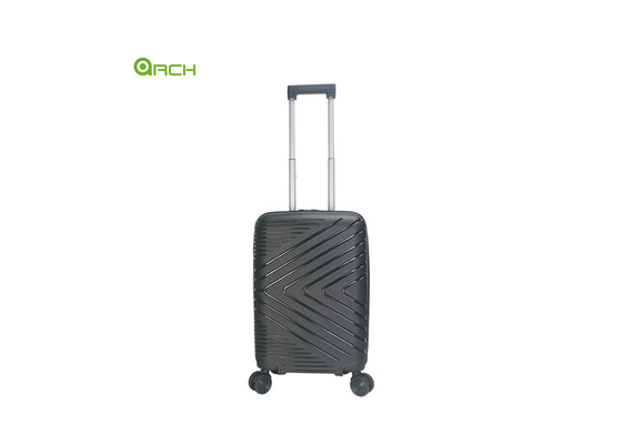 Factory Price PP Travel Trolley Luggage with Double Spinner Wheels