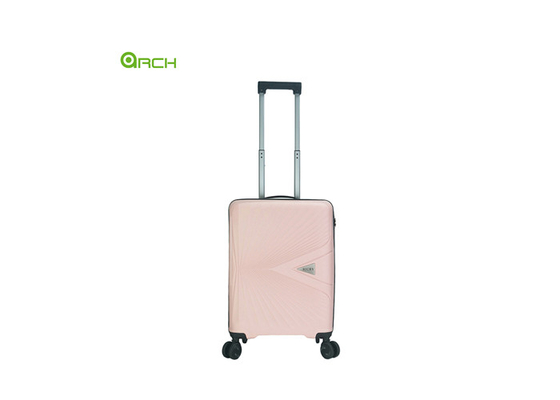 Wholesale PP Hard Sided Travel Trolley Luggage with Double Spinner Wheels