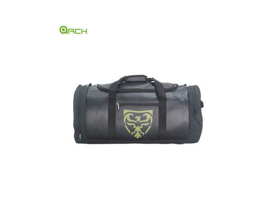 Carbon material muti-functional large capacity outdoor sports gym bag with shoes compartment at side