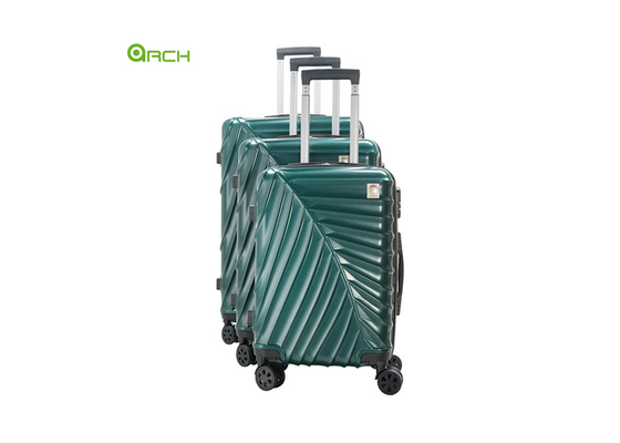 Dual Spinner Wheels ABS PC Trolley Travel Luggage