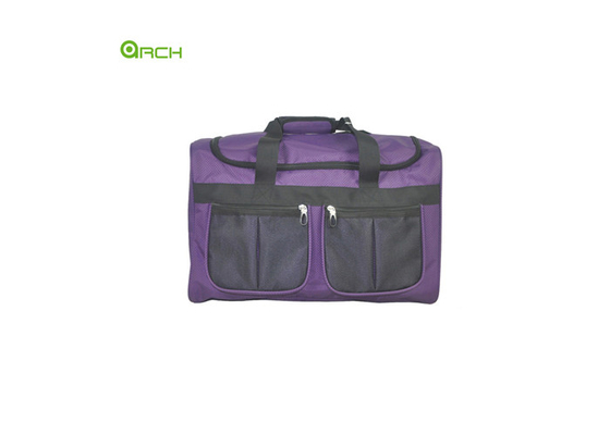 Two Exterior Pockets 600D Polyester Gym Sports Duffle Bag