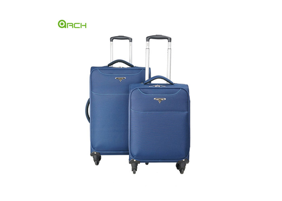 Hidden Pocket Spinner Wheels Travel Checked Luggage Bag