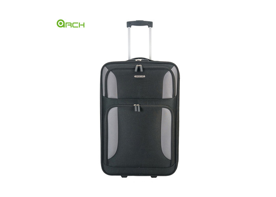 600D Polyester Trolley Travel Luggage Bag With In Line Wheels