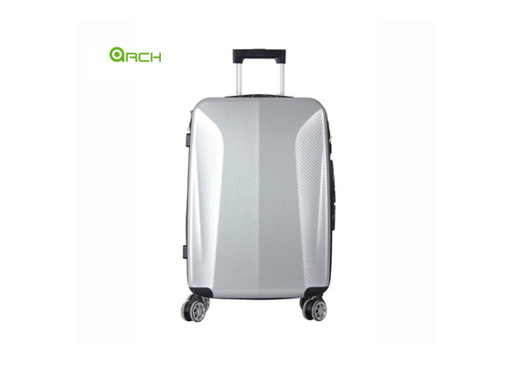 Spacious Smooth Hard Shell Suitcase , Spinner Trolley Luggage