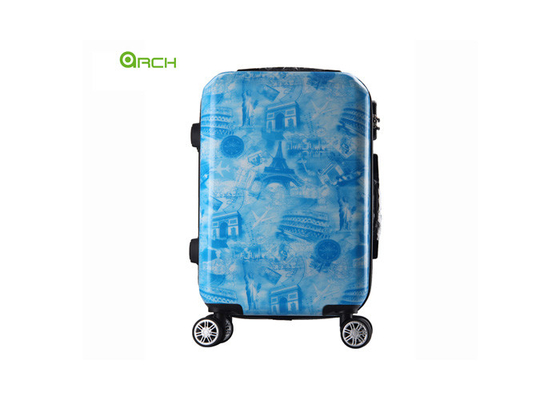 Printing ABS PC Aluminum Hard Shell Luggage Scratch Resistant