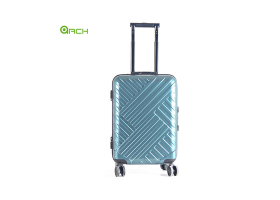 Aluminum Frame Abs Material Luggage 20 Inch Size Integrated TSA Lock