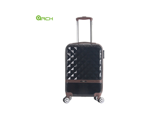 ABS PC Hard Trolley Travel Luggage Bag With Spinner Wheels