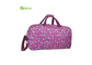 Rolling Luggage Bag Printing 600d Polyester Wheeled Duffle Bag with One Front Pocket