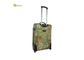 Printing Polyester Soft Sided Luggage with  Aluminum Trolley System and Two Front Pockets