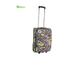 Light Weight Printing Polyester Soft Sided Luggage with Two Front Pockets