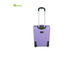 600D Polyester Soft Sided Luggage with One Front Pocket and skate wheels