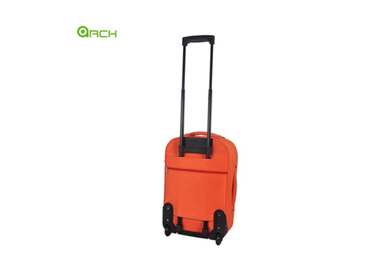 Economic 600D Polyester Trolley Case Soft Sided Luggage with Skate Wheels