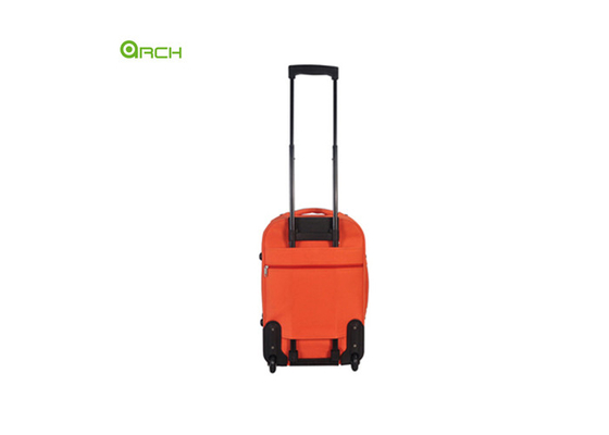 Economic 600D Polyester Trolley Case Soft Sided Luggage with Skate Wheels