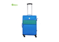 600D Polyester Soft Sided Luggage with One Front Pocket and Spinner Wheels