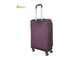 Tapestry Suitcase Soft Sided Luggage with Three Front Pockets and Skate Wheels