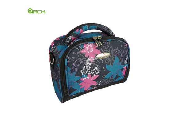 600D Cosmetic Vanity Duffle Travel Luggage Bag with Printing