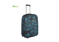Printing Round Shape Travel Trolley Lightweight Luggage Bag with Skate Wheels
