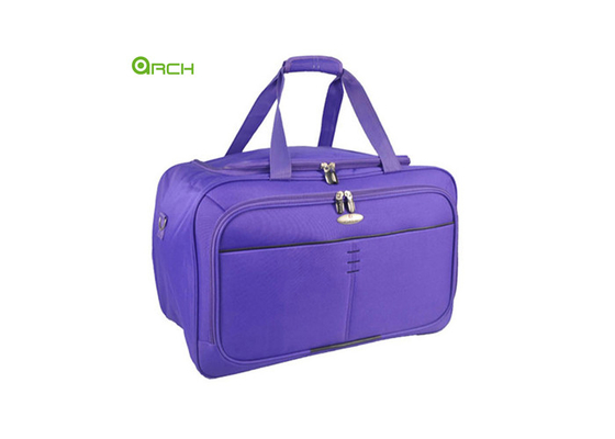 600D Polyester Duffle Bag with One Front Pocket and Padlock