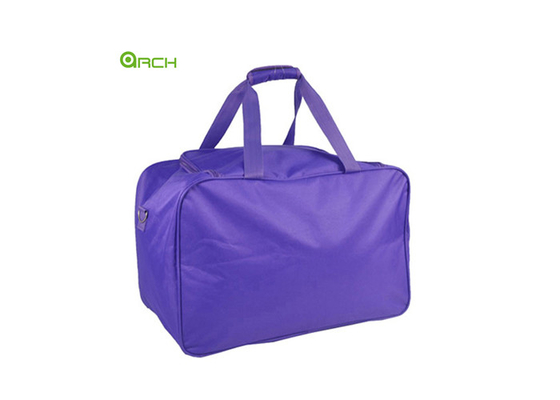 600D Polyester Duffle Bag with One Front Pocket and Padlock