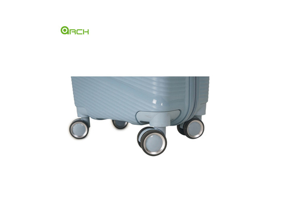 PP Hard Sided Trolley Case Travel Luggage with Dual Spinner Wheels