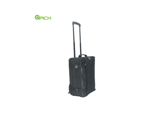 Rolling Luggage Bag Wheeled Duffle with One Big Front Pocket