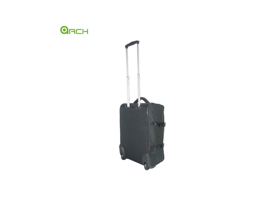 300D Travel Luggage Bag polyester Cabin trolley with one front big pocket