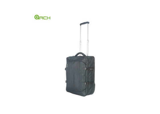 300D Travel Luggage Bag polyester Cabin trolley with one front big pocket