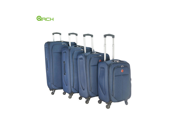 Expandable Trolley Luggage with Spinner Wheels and Two Big Pockets