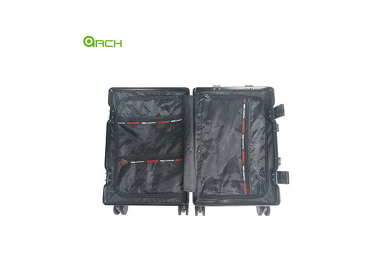 Manufacturer ABS Trolley Hard Sided Luggage with Spinner Wheels and Aluminium Framer