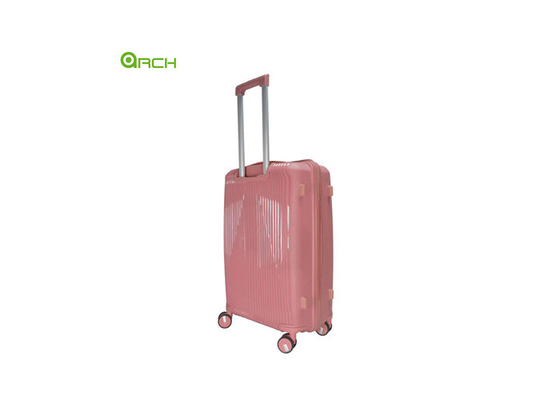 Wholesale PP Travel Trolley Luggage with Double Spinner Wheels