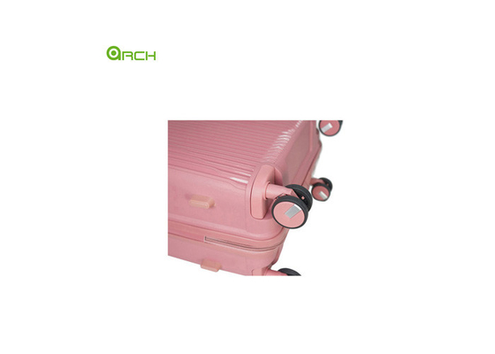 Wholesale PP Travel Trolley Luggage with Double Spinner Wheels
