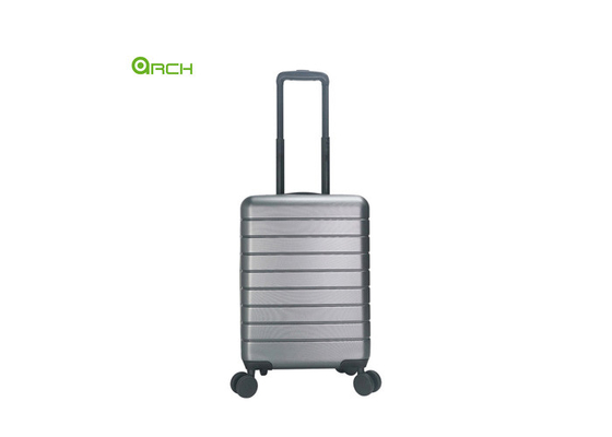 Manufacturer Pure PC hard side Travel Trolley Luggage with double spinner Wheels