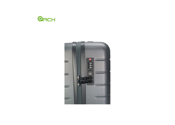 Manufacturer Pure PC hard side Travel Trolley Luggage with double spinner Wheels