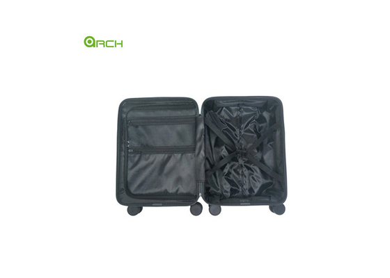 Manufacturer Pure PC hard side Travel Trolley Luggage with double spinner Wheels