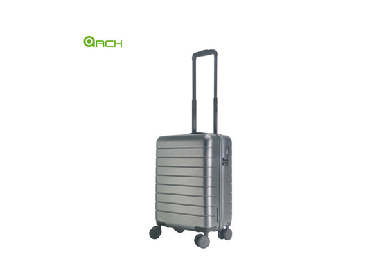 Manufacturer Pure PC hard side Travel Trolley Luggage with double spinner Wheels