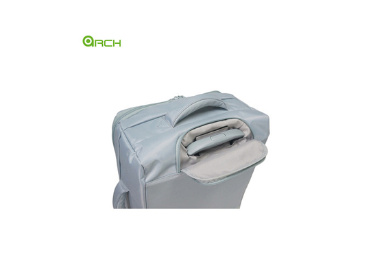 Nylon Cabin trolley Carry On Luggage Bag with one front big pocket For Short Trip