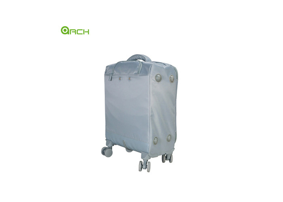 Nylon Cabin trolley Carry On Luggage Bag with one front big pocket For Short Trip