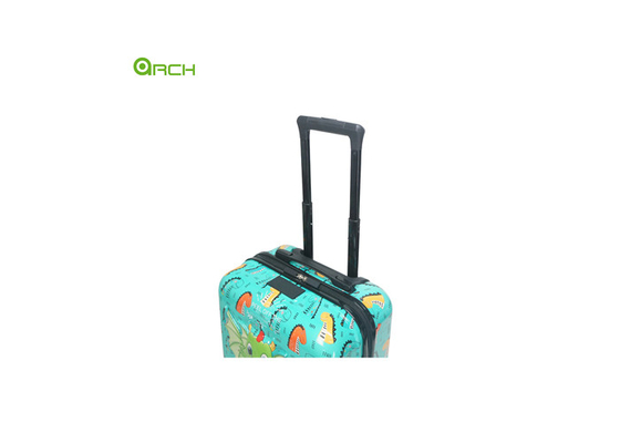 Manufacturer ABS+PC Hard Sided Luggage for Children with dragon style